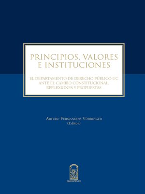 cover image of Principios, valores e instituciones